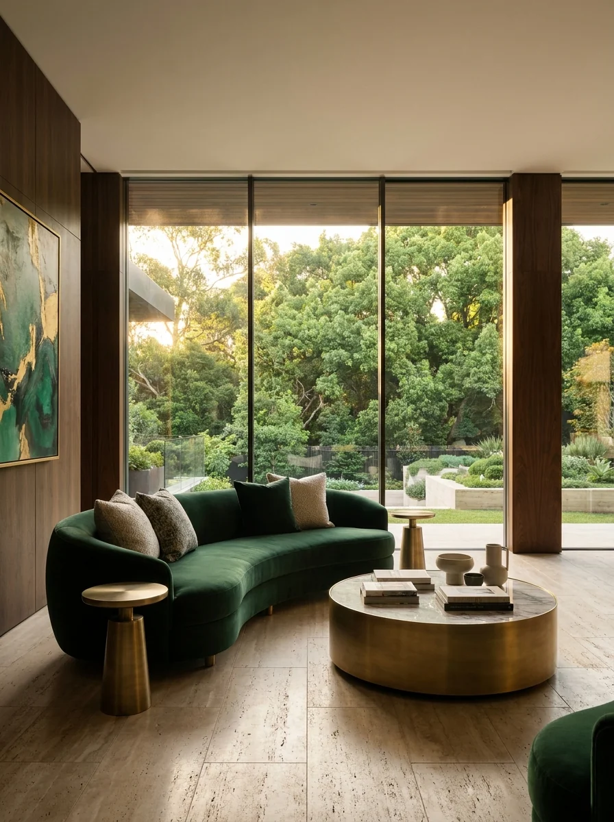 Representative luxury interior in the ACE design language